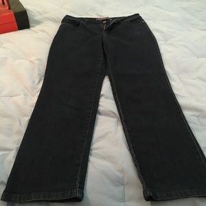 Gloria Vanderbilt jeans, Amanda, indigo, size 8P